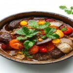 Грибной суп с картофельными шар