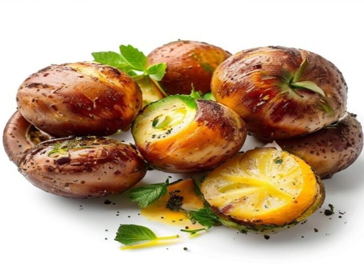 Картофель с шампиньонами