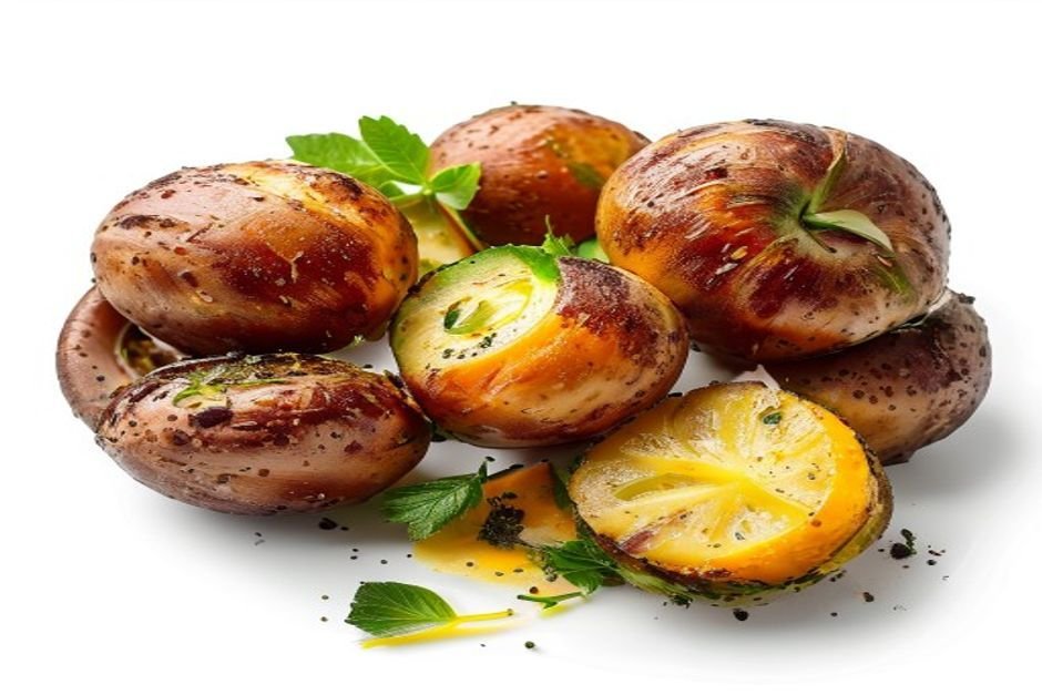 Картофель с шампиньонами
