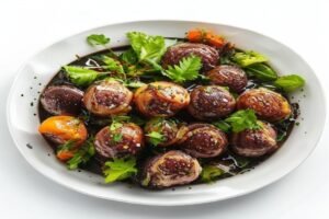 Капуста тушеная с мясом и картофелем