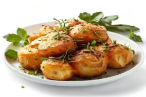 Картофельные крокеты с сыром и сметаной