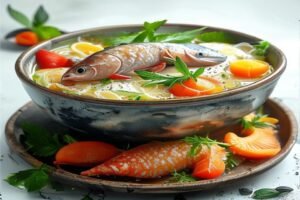 Рыбный суп с картофелем