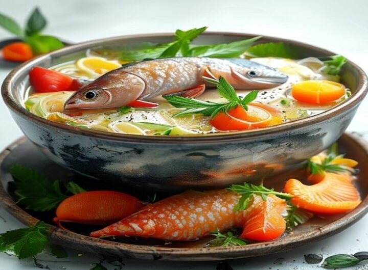 Рыбный суп с картофелем
