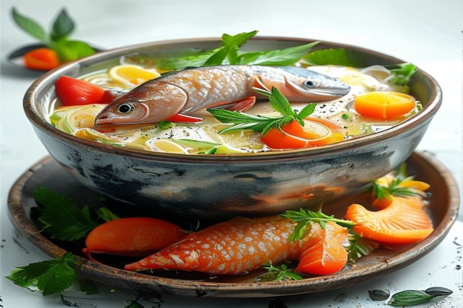 Рыбный суп с картофелем