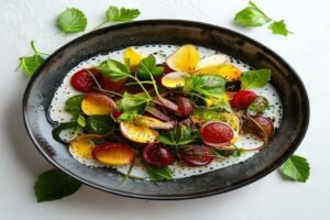 Салат с тунцом и оливками